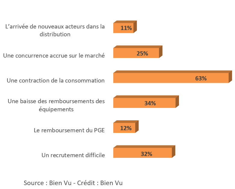 Quelles difficultés principales pensez-vous rencontrer en 2022 ?