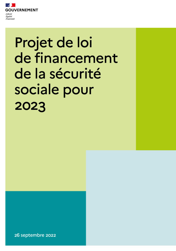 Projet de loi de financement de la sécurité sociale pour 2023