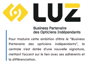 LUZ Business Partenaire des opticiens Indépendants