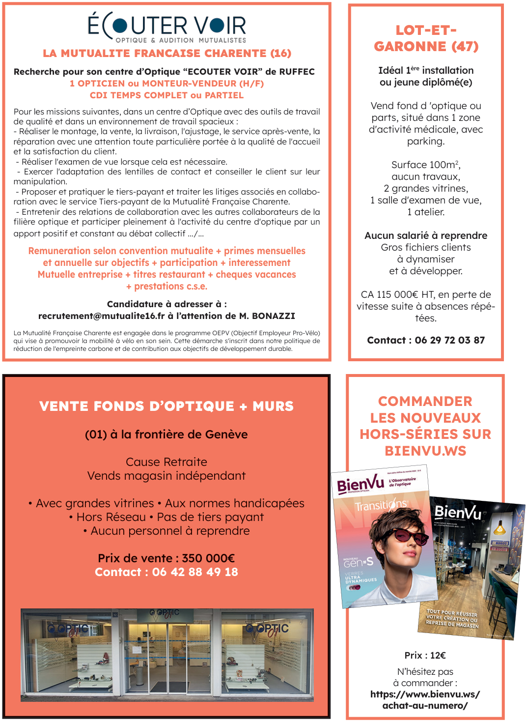 Annonces