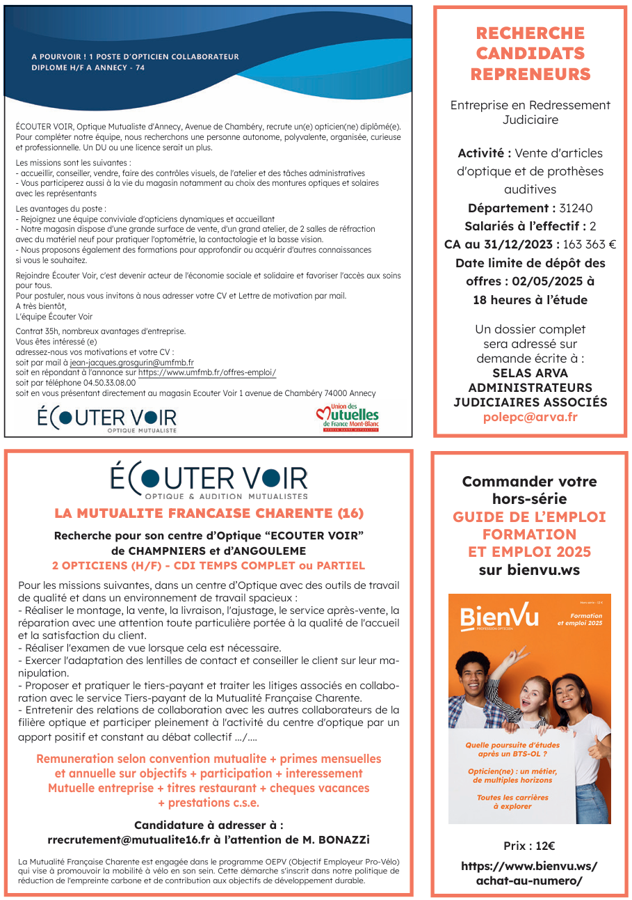 Annonces
