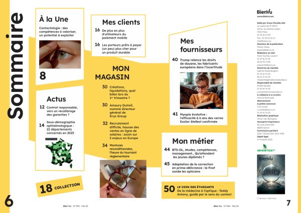 Bien Vu N°343 - Mai 2025 - Sommaire
