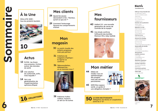 Bien Vu N°348 - Novembre 2025 - Sommaire